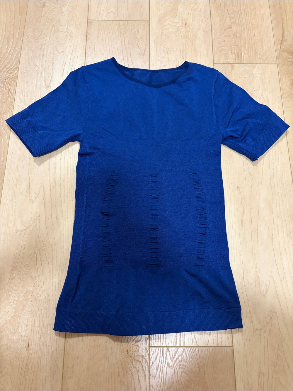 *4/$20* Maternity Compression Top, Blue, sz XL *small fit!